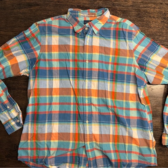 Polo Ralph Lauren Other - Polo Ralph Lauren Madras Plaid Shirt